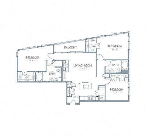 Picasso three bedroom three bathroom